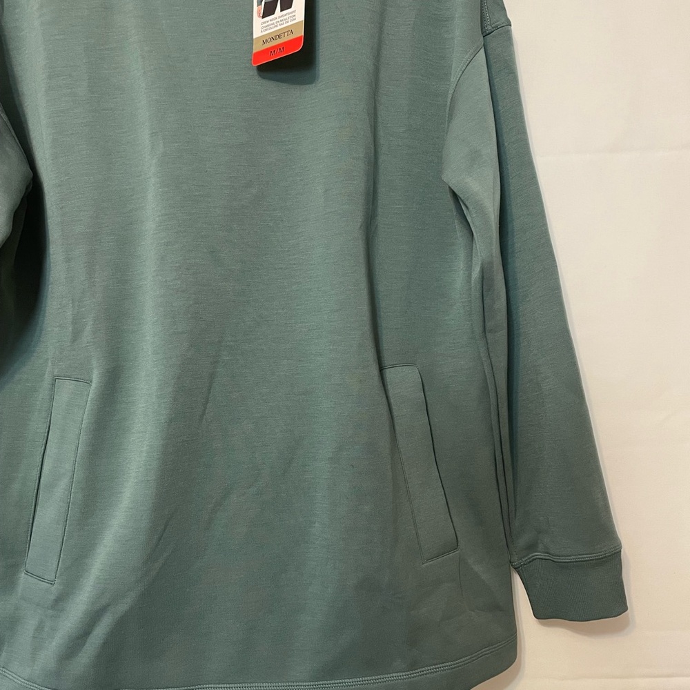 Mondetta Soft Sweatshirt Blue Women's Medium - Picture 7 of 11